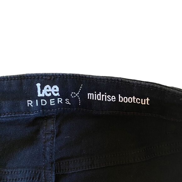 Lee Riders Mid-rise Bootcut Black size 22 M - Picture 5 of 6